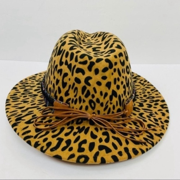 Leopard Print Western Hat - Picture 11 of 12